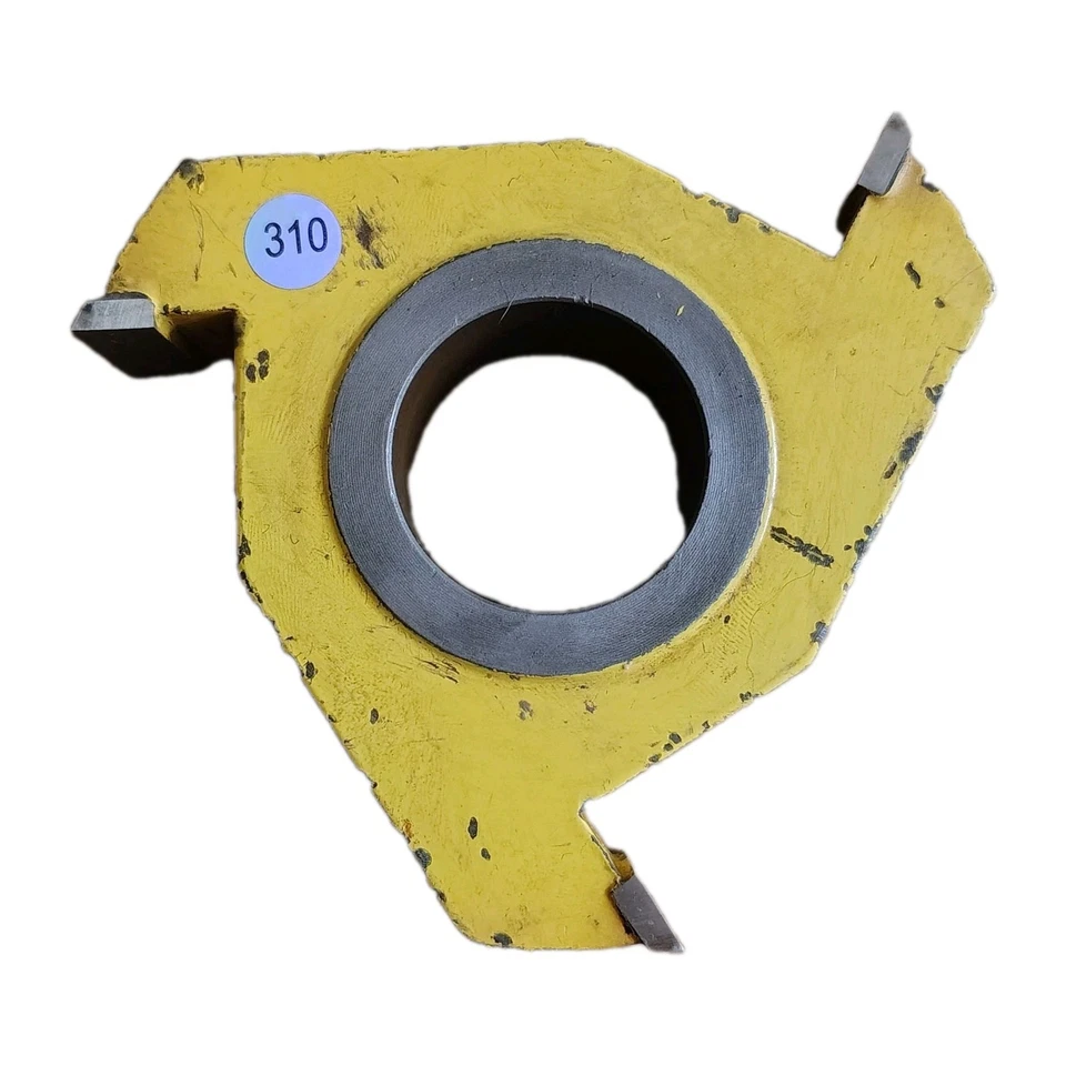 Shaper 3-Wing Cutter Molder 1" Height, 1/2 Radius, 4" Dia, 1-1/4 Bore - Image 1 of 4