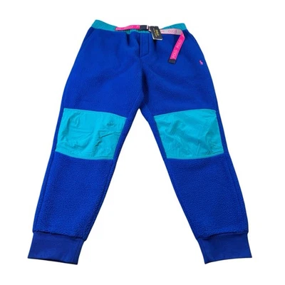 Pantalón Polo Ralph Lauren Colorblock Cinturón Pesado Sherpa Polar Hombre Talla XL NUEVO CON ETIQUETAS  Foto 1 de 4