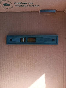 Vintage Stanley 43-294, dunkelgrün Kunststoff 8 Zoll Torpedo Wasserwaage - Made in USA - Bild 1 von 4