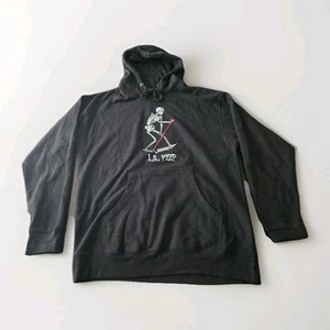Lil Peep Sweatshirt Schemaposse Skeleton L Hoodie Large Offical Merchandise EUC - Picture 1 of 13
