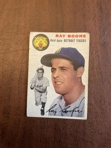 1954 Topps Baseball – Ray Boone 77 – Tigers - Set Breakup - Picture 1 of 2