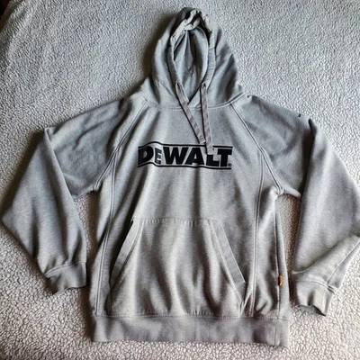 Moletom com capuz Dewalt Script masculino L cinza marca Logan DXW50015 resistente - Imagem 1 de 4
