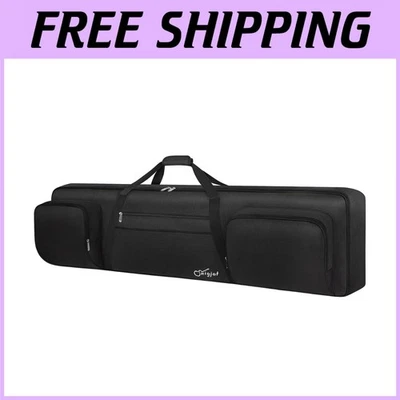 Keyboard Case with Shoulder Straps, Black - Image 1 of 4