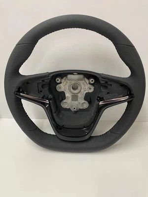 Holden VF Comm SSV-GTS Black Leather  Steering Wheel & Black Trim Cover - Image 1 of 4