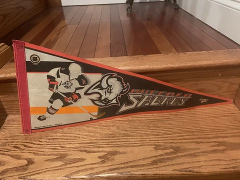 Vintage Buffalo Sabres Pennant Cover