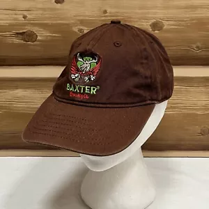 Baxter Brewing Co Maine Hat Cap Strap Back Brown Logo Outdoors Adjustable Mens - Picture 1 of 9