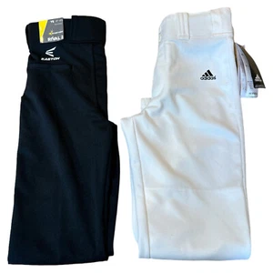 Pantalones de béisbol Easton & Adidas para niños jóvenes talla pequeña 21"- 23" nuevos con etiqueta - Imagen 1 de 9