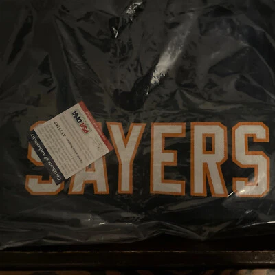 Gale Sayers Auto Chicago Bears Football Jersey PSA/Dna - Image 1 of 2