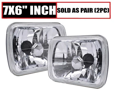 5"x7" LED Headlights Hi/Low Beam For Toyota Pickup 1982-1995 Hardbody Truck - Image 1 of 4