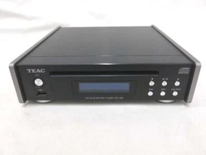 TEAC PD-301 CD Player / Fm Tuner Schwarz Guter Zustand Gebraucht W/Accessories - Bild 1 von 8