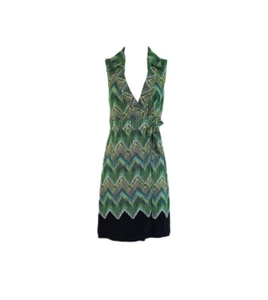 women: STUDIO I Stretch Wrap Dress (Size Petite 4) - Picture 1 of 7