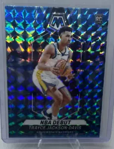 Trayce Jackson-Davis RC 2023-24 Panini Mosaic Blue Prizm Rookie #254 NBA Debutto - Foto 1 di 2