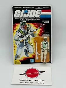 1986 Iceberg MOC GI Joe Carded figura nueva - Imagen 1 de 3