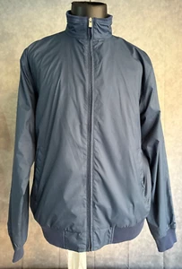 Peter Millar Men's Full Zip Golf Jacket Sze Large Cobalt Blue - Picture 1 of 10