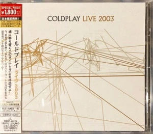 COLDPLAY ''LIVE 2003'' CD JAPAN ISSUE WITH OBI SEALED FREEPOST - Picture 1 of 1