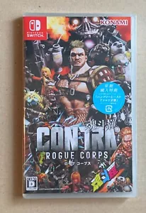 Contra Rogue Corps Nintendo Switch Japan Konami Sealed New! - Picture 1 of 2