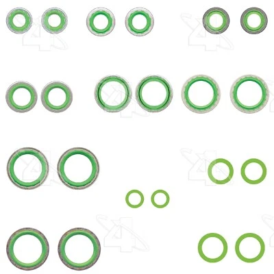 For 2013-2019 Ram 3500 A/C System O-Ring and Gasket Kit 4 Seasons 2014 2015 2016 - Image 1 of 3