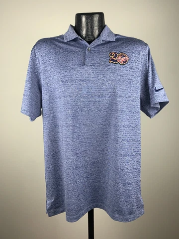 Men’s Nike Dri-Fit Indiana Fever 20 Years Blue Polyester WNBA Team Issued Polo M Cover