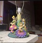 Disney Store Tinkerbell Fawn Rani fairy fairies flowers table lamp