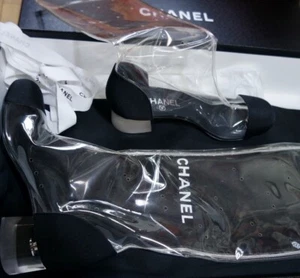 CHANEL STIEFEL PVC CLEAR - Bild 1 von 6