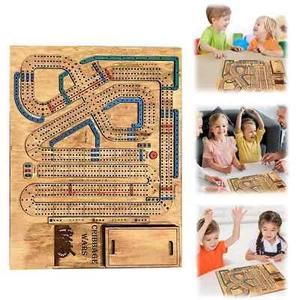 Cribbage Wars Board Game, Cribbage War Game, 2024new Wooden Cribbage Board Game - Bild 1 von 13