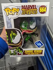 Funko Pop Marvel Zombies Venom Gamestop - Picture 1 of 2
