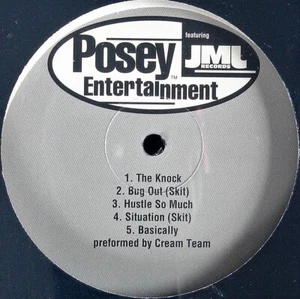 CREAM TEAM "THE KNOCK" 1997 VINYL 2X LP ALBUM POSEY 111 ~RARE~ HTF *SEALED* - Picture 1 of 2