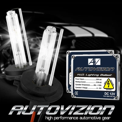 AC 35W HID Hi-Lo BI-Xenon Headlight Conversion KIT 9004-9007 H4 H13 6000K 8000K - Image 1 of 4