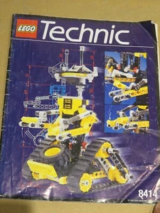 vecchio opuscolo con istruzioni di montaggio LEGO TECHNIC 8414 1997 manuale per - Picture 1 of 3