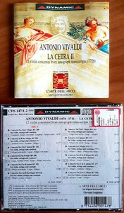 Antonio Vivaldi, La Cetra II (12 violin concertos), Ed. Dynamic, 1995 - Picture 1 of 1