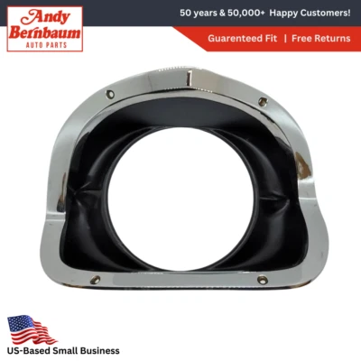 1957 Chrysler New Yorker Windsor 300 Right Single Headlight Bezel 1704963 NOS - Image 1 of 4