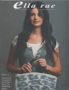 Ella Rae Knitting Pattern Book 11 - Foruteen Exquisite Bags to Knit & Felt - Picture 1 of 15