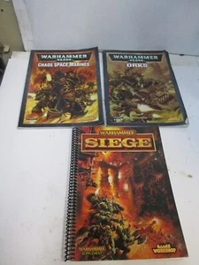3 Warhammer Books - Softcover - Picture 1 of 1