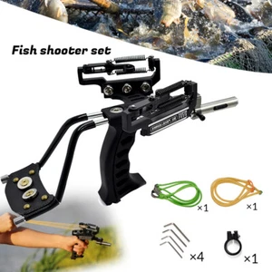 Outdoor Brace Wrist Slingshot with Laser Aim Hunting Fishing Slingshot Catapult - Picture 1 of 12
