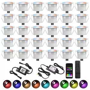 WIFI LED Terrassenleuchten RGB+IC Terrassenleuchten 45MM adressierbar Garten Terrasse Lampen - Bild 1 von 17
