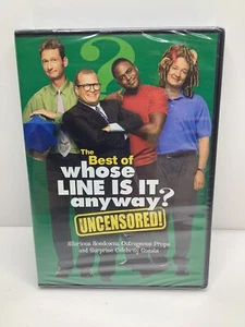 NEW SEALED The Best of Whose Line Is It Anyway? Uncensored! (DVD) Drew Carey - Picture 1 of 3