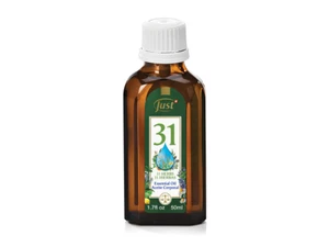 Swiss JUST Aceite 31 Hierbas Herbs 🌿 31 Oleo 31 Essential 3 Oil 50ml - Picture 1 of 3