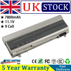 7800mAh Laptop Battery For Dell Latitude E6400 E6410 E6500 E6510 PT434 MP303 - Picture 1 of 6