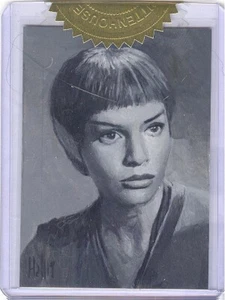 2019 Star Trek Enterprise Archives Series 2 T'Pol By Charles Hall Sketch Card! - Picture 1 of 1