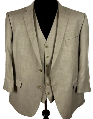 Joseph Michael Men' Size 50 R Premium Quality Wear Suit Blazer Vest+Jacket (2pc) - Image 1 of 4