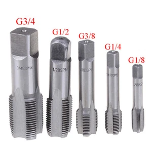G1/8 1/4 3/8 1/2 3/4 HSS Taper Pipe Tap BSP Metal Screw Thread Cutting Too..x - Picture 1 of 17