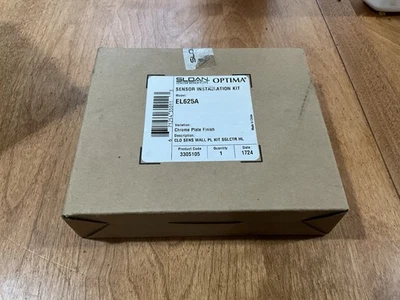 Sloan Optima EL625A Sensor Installation Kit Chrome Wall Plate Cover Finish E1 - Image 1 of 2