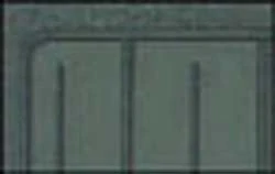 Juego de alfombrillas de goma para pajarita Chevrolet 1961-64; sin consola; verde oscuro; 2 Foto 1 de 2