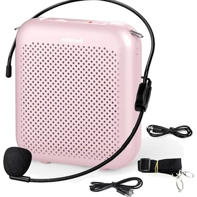 Tragbarer Sprachverstärker mit Akku für Lehrer, PA System, kabellos, 10W - Bild 1 von 4