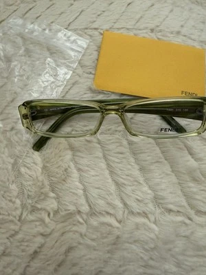 Fendi NUEVAS Gafas Tortuga Verde F891 Con Tarjeta de Autenticidad 52 14 135 Foto 1 de 4