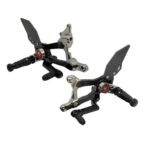 MF8888 Set Estribos hacia Atrás CNC Ducati Panigale V4 V4S V4R De 2018 Al 2024 - Imagen 1 de 5