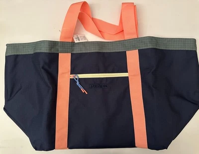 NWT Victoria's Secret PINK Weekender Tote Bag Canvas Travel Color Block 🔥🎀 - Image 1 of 4