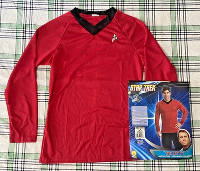 CAMISA RUBIES STAR TREK SCOTTY DISFRAZ ESCOCÉS Rojo Adulto (Talla: Mediana) Foto 1 de 4