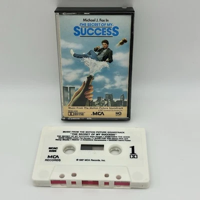 The Secret of My Success Original Soundtrack (Cassette Tape 1987, MCA) MCAC-6205 - Image 1 of 4
