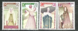 LIECHTENSTEIN 809-12 MNH VIRTÙ CARDINALI - Foto 1 di 1